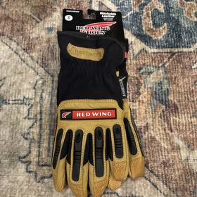 95243 Red Wing 883444288445 Ironclad Ranchworx Washable Leather Work Gloves Mens Small Nwts
