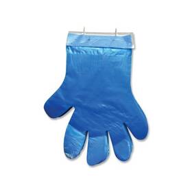 R2go-blu-8k Reddi2go Poly Gloves On Wicket Blue - 4 Per Ca
