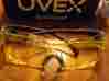60339012493 S3151x S3151 Uvek Ambient Eyewear Uvex Otg Safety Large Blue Frame Amber Uv Extreme Lens