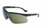 S3772 Uvex Genesis Reading Magnifiers Safety Eyewear Black Frame 698895180817