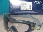 S3970d Safety Fog Navy Otg Srcatch Anti Body Clear Goggles Nib..uvex Stealth