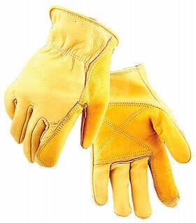 207xl Salt City Sales Inc Fencing Work Gloves Gold Cowhide Mens Xl