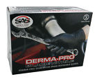 66532 Sas Gloves Nitrile Derma-pro Safety Medium Black