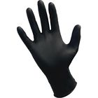 Sas66519 ... -large Gloves Black Raven Corp. Nitrile Pk 100 Pf Safety