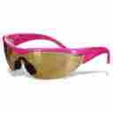 Sc-282 Sc-282-pink-amber Safetygirl Safety Girl Polycarbonate Pink Glasses Amber Anti Scratch Lens New