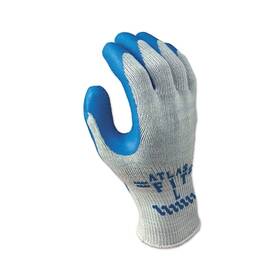 300xl10 Showa Atlas 300 General Purpose Latex Coated Fingers/palm Gloves X-large