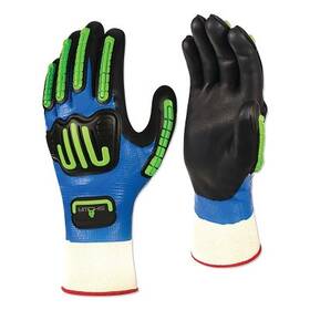 377ipm07 Showa 377-ip Protection Nitrile/nitrile Foam Coated Gloves 7/medium