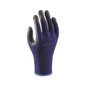 380xl09 Showa 380 Coated Gloves 9/x-large Black/blue - 1 Per Dz