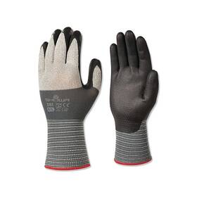 381xxl10 Showa 381 Ultra-lightweight Nitrile Coated Gloves Size 2x-large Gray