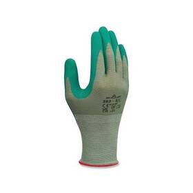 383s-06 Showa 383 Biodegradable Working Glove Small Green - 12 Per Dz