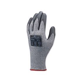 546m07 Showa Nitrile Cut Resistant Gloves Size M A3 Ansi/isea Level Gray