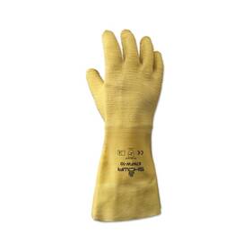 67nfw10 Showa Original Nitty Gritty Rubber-coated Gloves Large Gray/yellow - 1 Per Dz