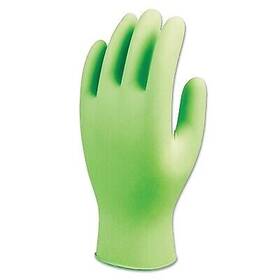 9500pfxs Showa 9500pf Disposable Nitrile Gloves Powder Free 5 Mil X-small Fluorescent Green