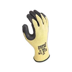 Stex303l09 Showa S-tex303 Gloves Large Yellow/black Dozen - 1 Per Dz