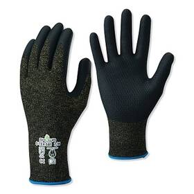 Stex581xl09 Showa Nitrile Cut Resistant Gloves Size Xl A5 Ansi/isea Level Black