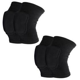 Yjr7z3ve Sibba 601908 1 2 Pairs Knee Pad For Kids Breathable Elastic Black