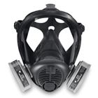 766184 Silicone Sperian Full Respirator Facepiece Opti-fit Medium Black