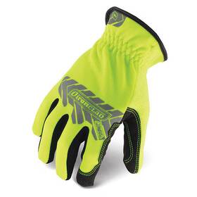 Iex-hsy-02-s Sim Supply Blocked Brand Command Tm Hi-vis Mechanics Touchscreen Gloves Nylon Palm Polyester Back S