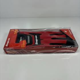 Glove500rxla Snap On Tools Nos Red And Black Super Cuff Technician Shop Gloves New