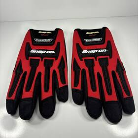 Glove501rla Snap On Tools Nos Red/black Impact Supercuff L Mechanic Gloves New