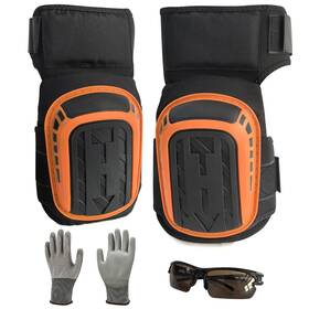 Sbcmxkid8130 Socpuro Professional Knee Pads For Work Anti-slip With Gloves Women An