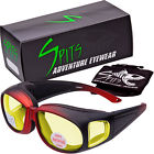 Sp-outfit-or-drm Spits Adventure Wear Outfitter Foam Padded Safety Glasses Slip Over Prescription Eyewear 685867323334