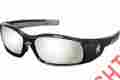 Sr117 Swagger Mcr Crews Black Frame With Silver Mirror Lens Safety Glasses Free Expedited Shipping