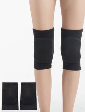 Sujayu 737686368512 Dance Wrestling Basketball Volleyball Knee Pads For Women L Black
