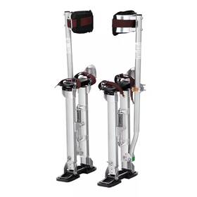 Svopes 744759367211 Adjustable Drywall Stilts Aluminum Tool Protective Knee Pads Non Slip Work