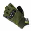 T42-pl-olv-02 Rapdom Half Finger Knuckle Glove Olive Drab Medium 847418034469