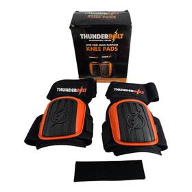 Thunderbolt 370255290137 Premium Pro Knee Pads For Construction Flooring Gardening Cleaning
