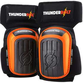 Tb-003 Thunderbolt Knee Pads For Work Construction Flooring Gardening Cleaning With Double Gel
