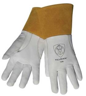 1338s Tillman 1338 Top Grain Goatskin Tig Welding With 4 Inch 1 Count Pack Of Gloves