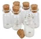 Topwel-254-40mm Topwel Mini Glass Bottles Cork Tops Message Wedding 689829947149