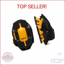 Toughbuilt Tb-kp-g205-2bes - Gelfit Stabilizer Knee Pads Interchangeable Snapshell Protect