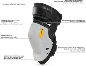Tb-kp-g3r-2bes Toughbuilt Heavy Duty Non-marring Gelfit Thigh Support Stabilization Knee Pads C