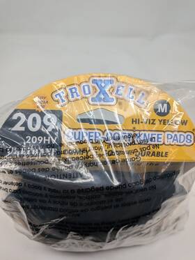 209hv Troxell Usa Super-soft Knee Pads - Medium Hi Viz Yellow 209 Hv Urethane
