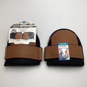 209xlbk Troxell Usa Pair Super-soft Knee Pads - Large Size Black New / Unused