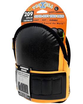 Troxell Usa 732826909006 Supersoft Knee Pads Large Size/orange
