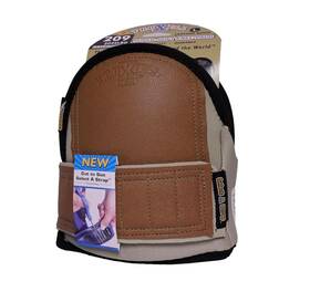 Troxell Usa 745654157662 Premium Quality Supersoft Leatherhead Kneepads - Large Size / Bagged In Pairs