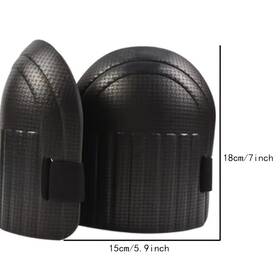 Turbo-roofinds 726084681873 Ergonomic Waterproof Knee Pads Comfort Durability And Protection For Industrial
