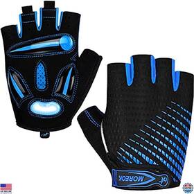 B08r5ttftb Visit The Moreok Store Unisex Cycling Gloves - 5mm Gel-padded For Road Mtb Workout And Outdoor