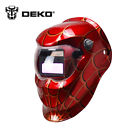 Welding Helmet Deko Redsp Auto Darkening Solar Arc Tig Mig Certified Welder Mask 713741073522