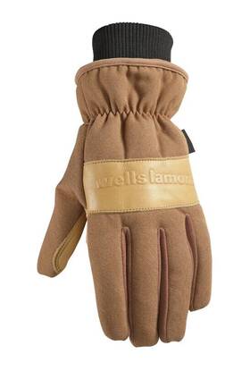 Wells Lamont 053300823909 New Mens Hydrahyde Water Resistant Cowhide Work Gloves - Large