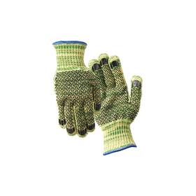 1881l Wells Lamont - Large Green And Yellow Whizard Metalguard
