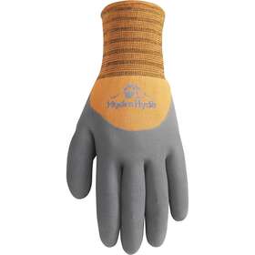 555xl Wells Lamont Mens Hi-vis Hydrahyde Water-resistant Lined Work Gloves Orange Xl