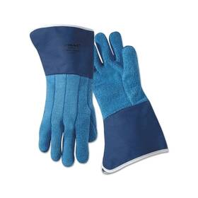 628fr Wells Lamont Jomac Blue Terry Cloth With Duck Cuff Sleeve Large