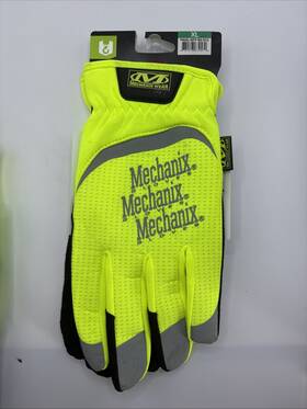 Wells Lamont 781513672570 Mechanix Wear Fastfit Hiviz Yellow Touchscreen Capable Multi Purpose Safety Xl