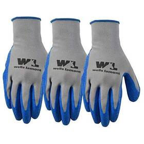 133xlf Wells Lamont Gloves 3 Pair Pack Mens Latex Grip Work X X-large Of