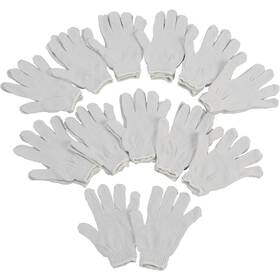 3620601 West Chester Protective Gear Mens String Knit Work Gloves 12-pk. White